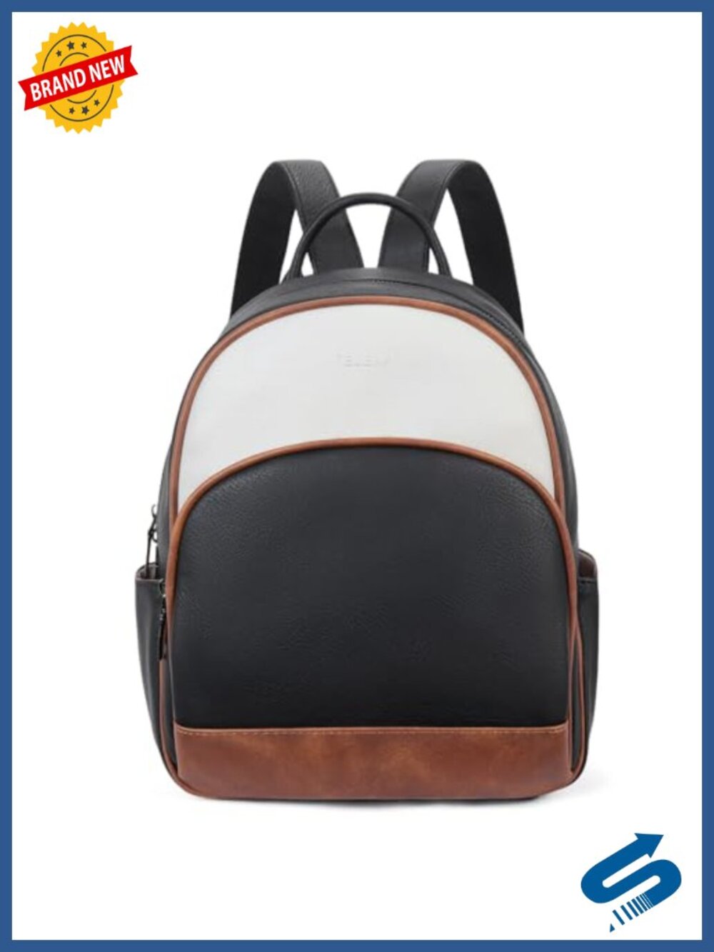 Vegan Leather Mini Backpack Purse - Small Travel Backpack